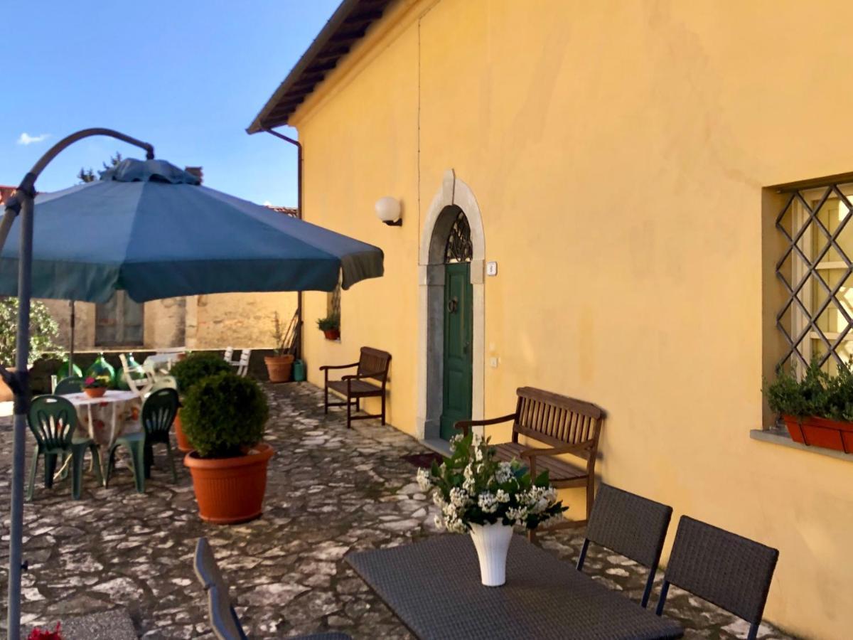 La Vecchia Canonica Фивиццано Экстерьер фото